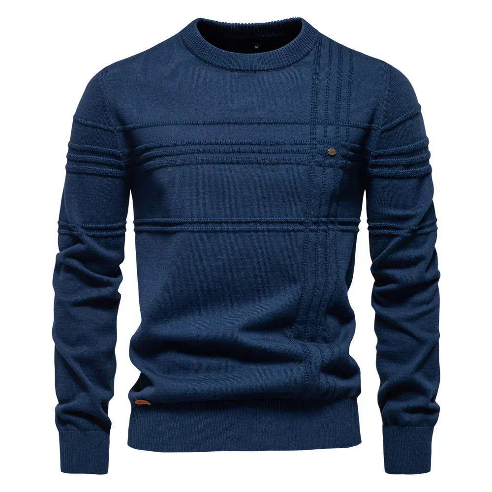 Bo | Sweater med mønster til mænd