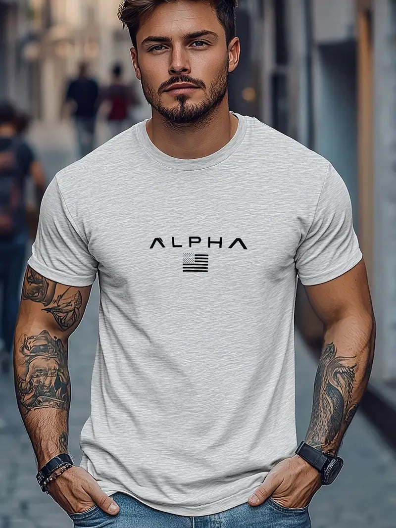 Crew Neck T-shirt i 100% Bomuld