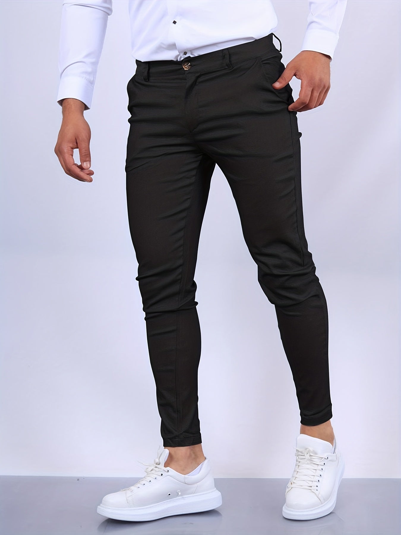 Elegante Herrebukser Slim Fit med Moderne Design