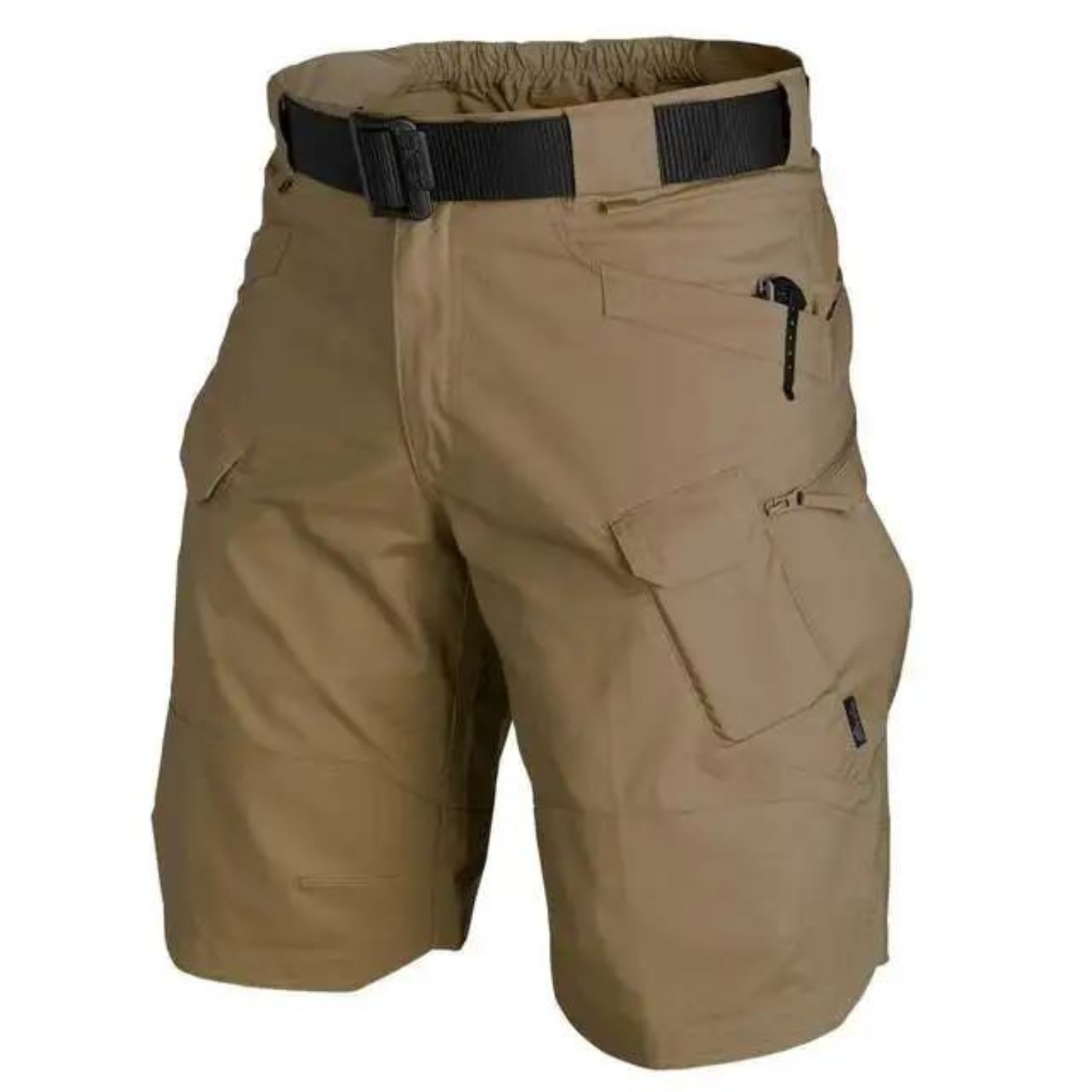 Herre Camo Cargo Shorts med Lommer
