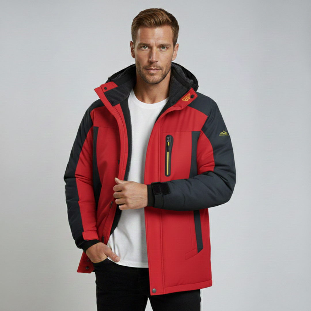 Vandtæt vinterjakke til mænd