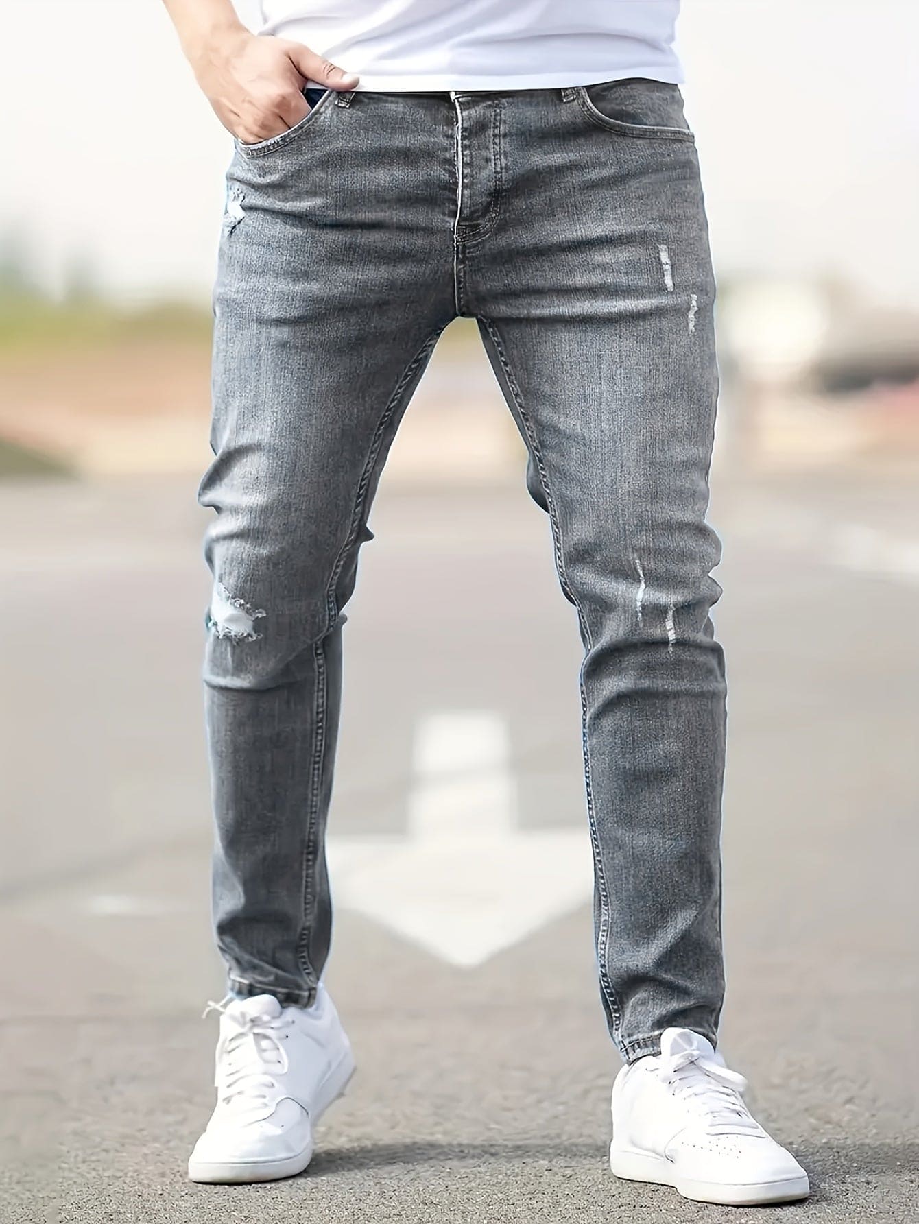 Mads | Slim fit elastiske jeans til mænd