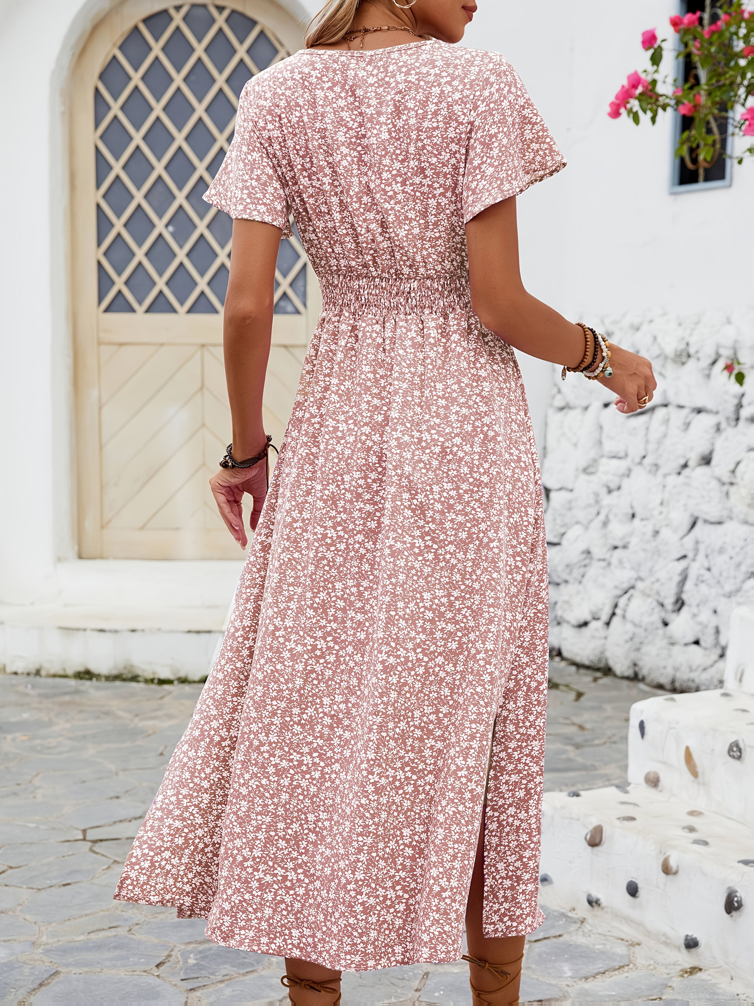 Emilie™ | Blomstret sommerkjole