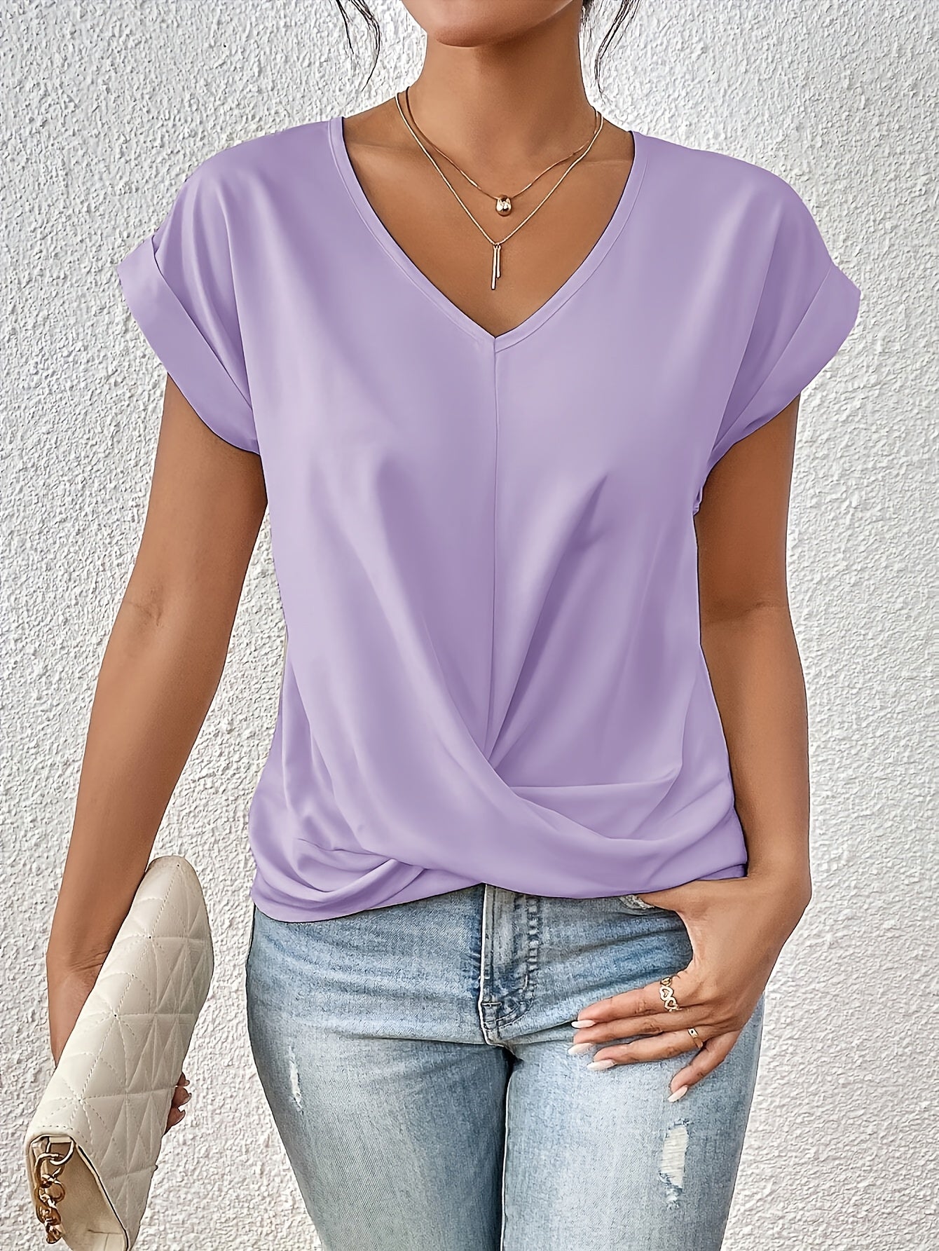 Amalie™ | Elegant V-hals top