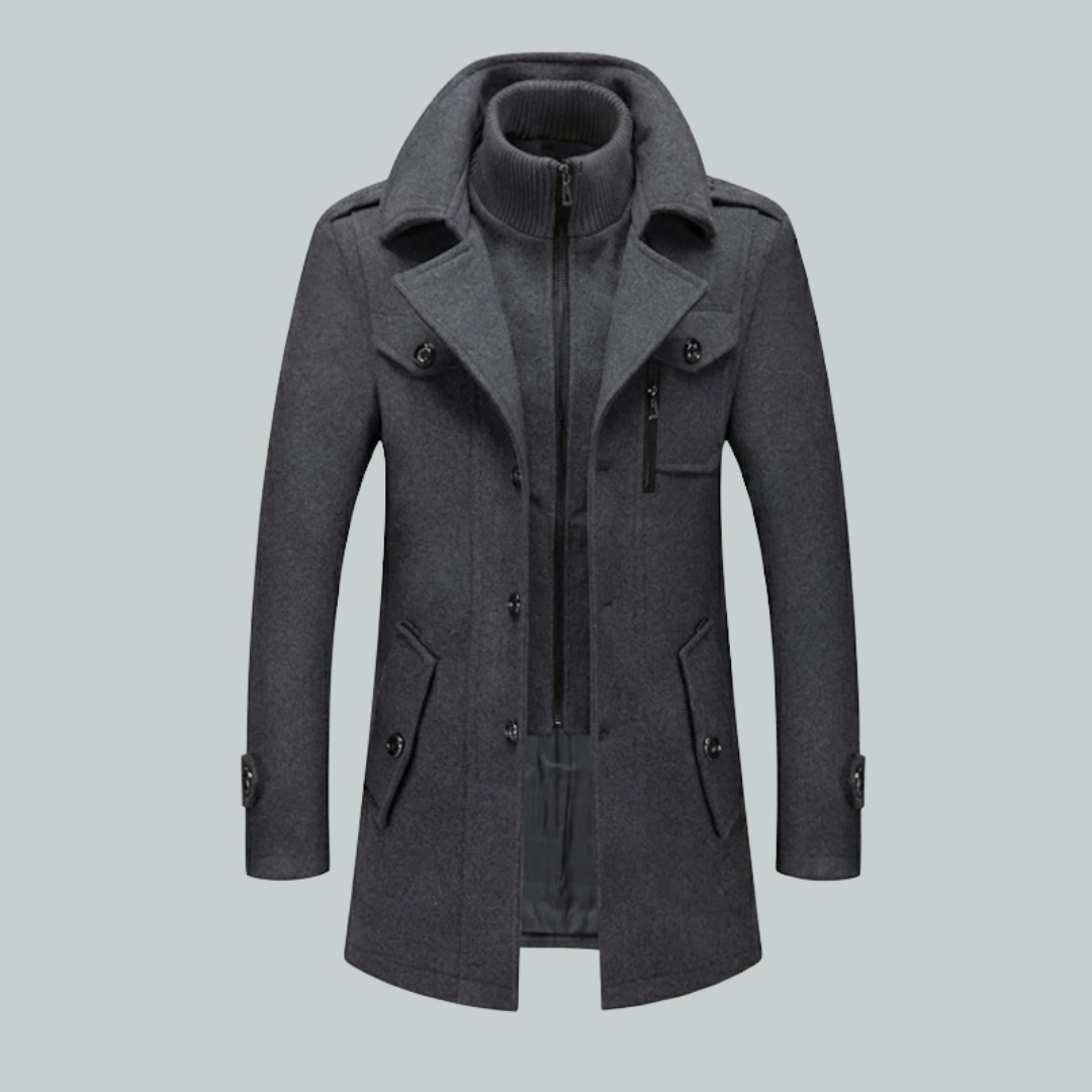 Moderne frakke til mænd