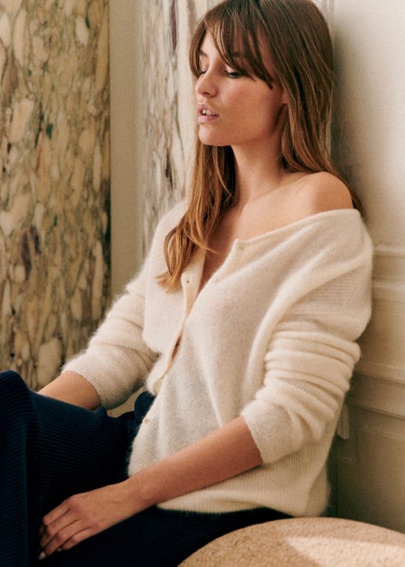 Eline | Blød strik cardigan