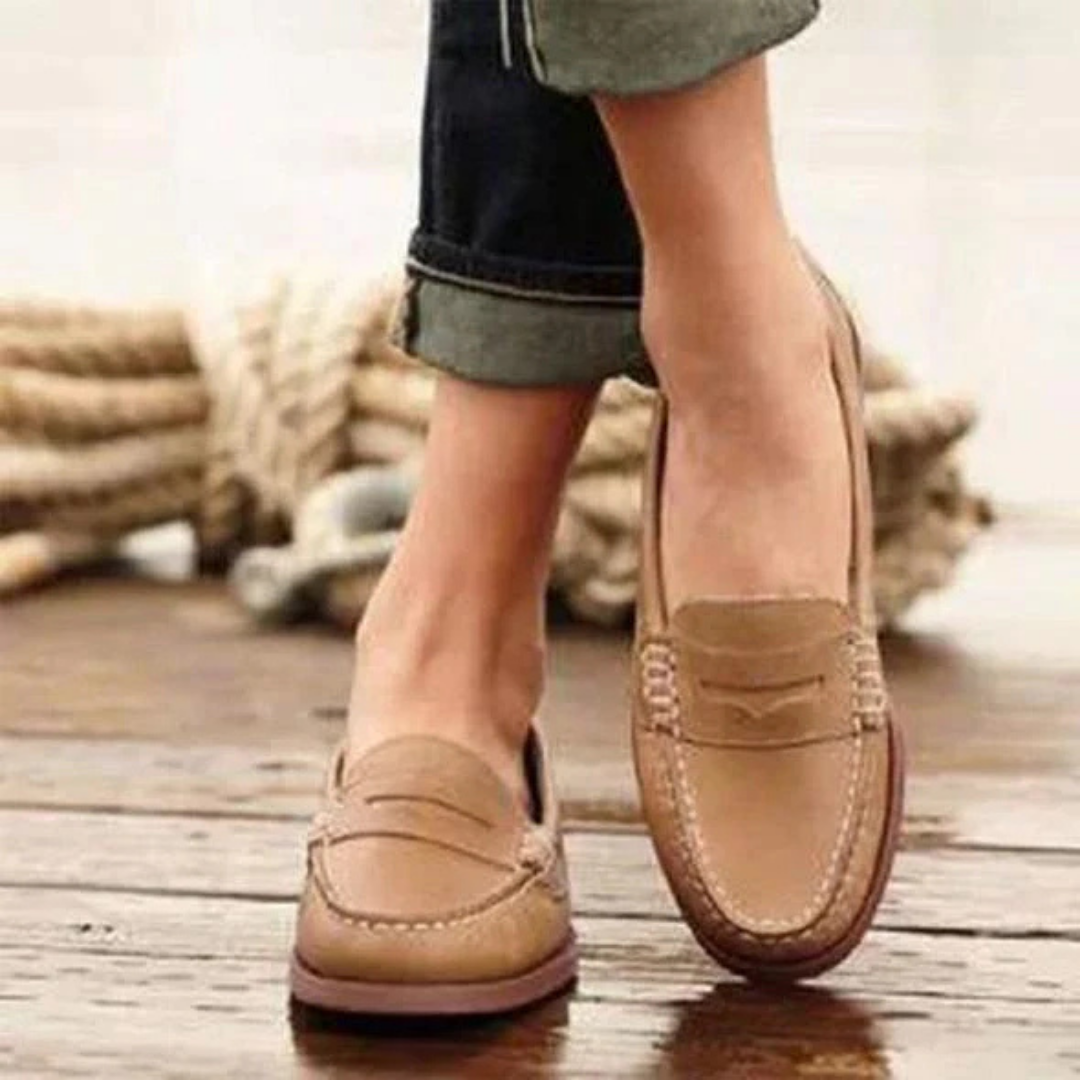 Komfortable slip-on sko til damer