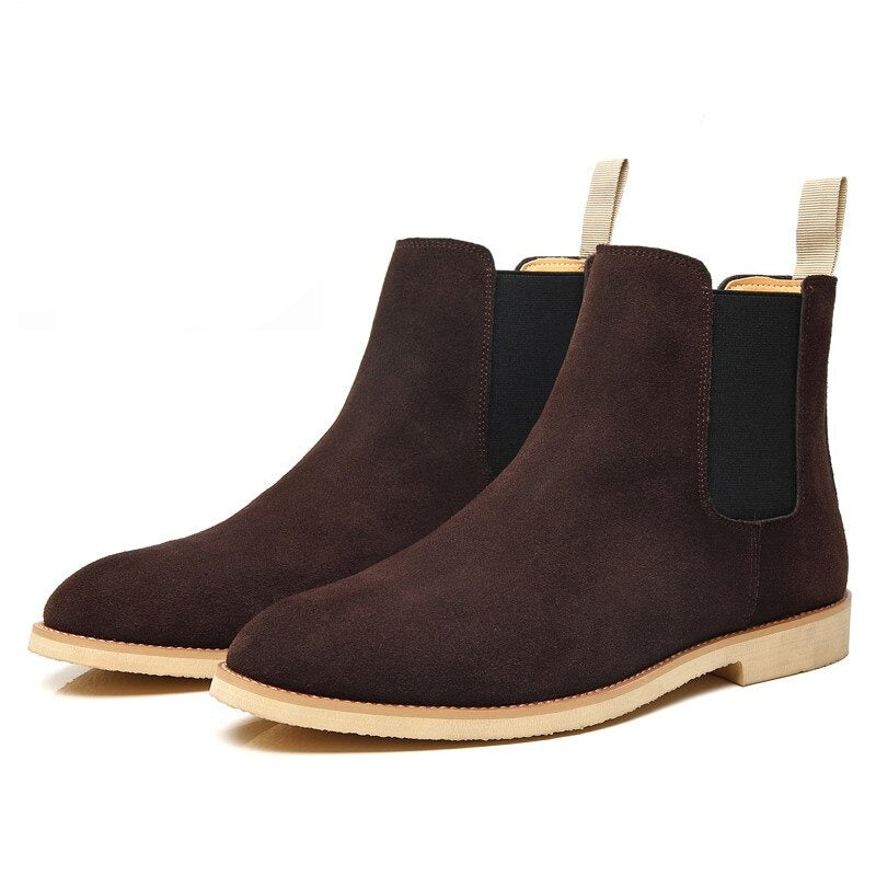 Jacob - Velour Chelsea Støvler