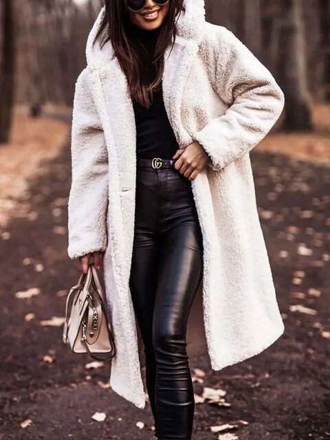 Ditte | Fleece Dunjakke