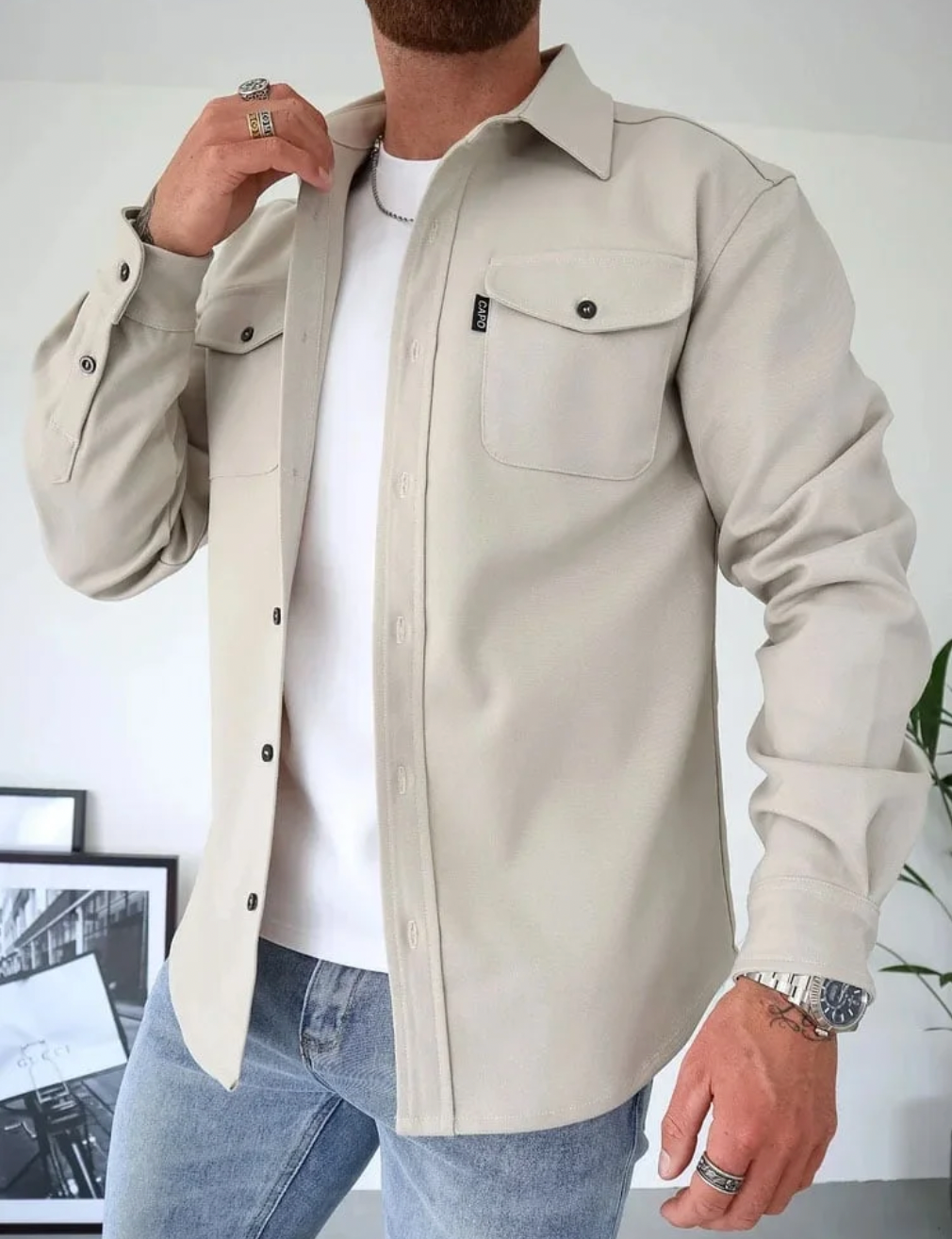 Cooper | Elegant Moderne Herreskjorte