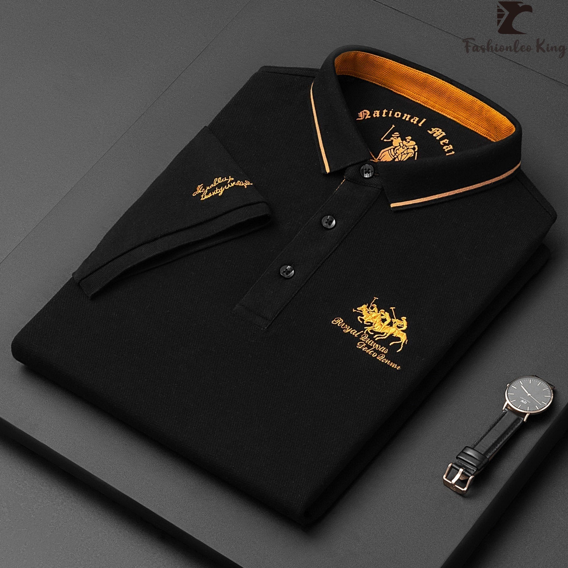 Frederik | Stilfuld Herre Polo Skjorte