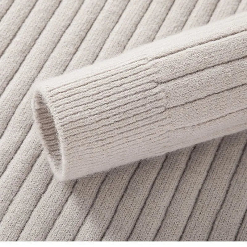 Benjamin | Sweater med halv lynlås til mænd