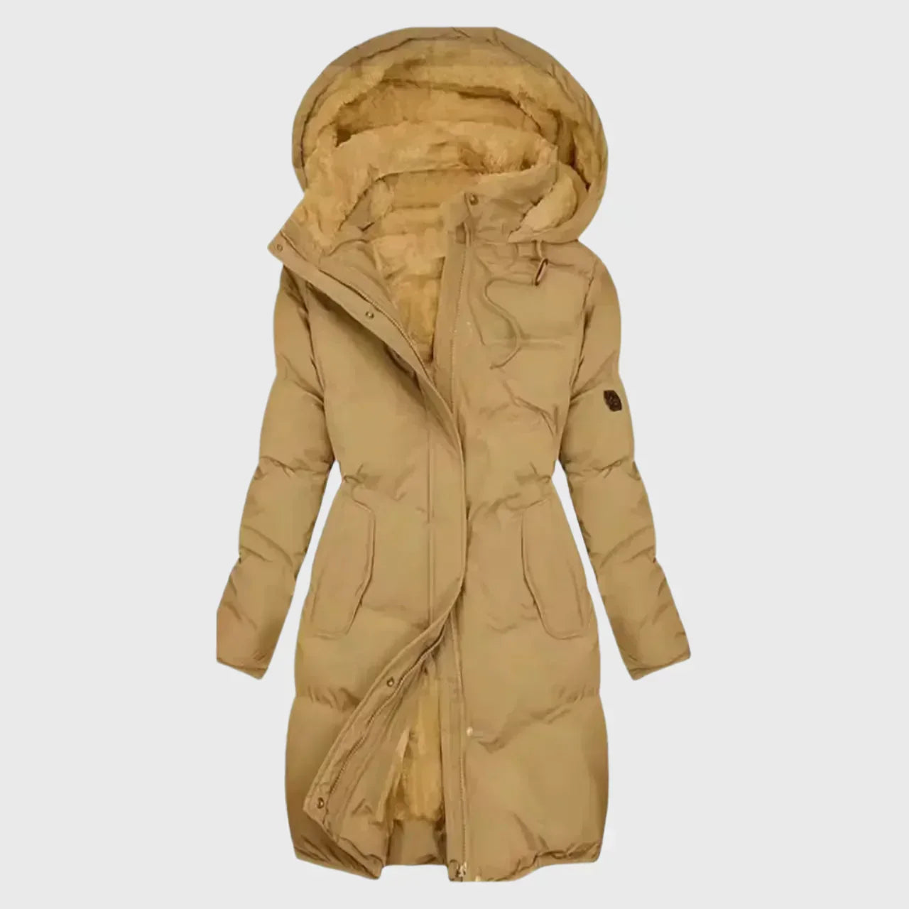 Helle | Lang puffer frakke