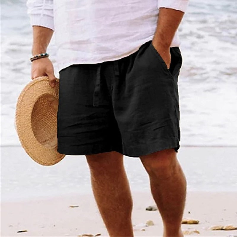 Afslappede Strandshorts med Stilrent Snit