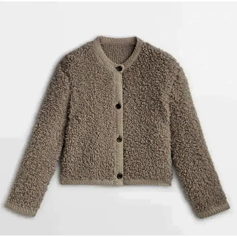 Elin | Casual Teddyjakke med Elegant Look