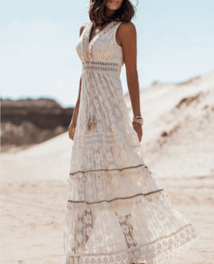 Boho Kjole til Kvinder til Sommer