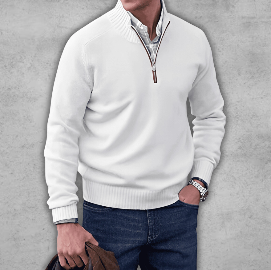 Jonas | Elegant sweater i bomuld til mænd