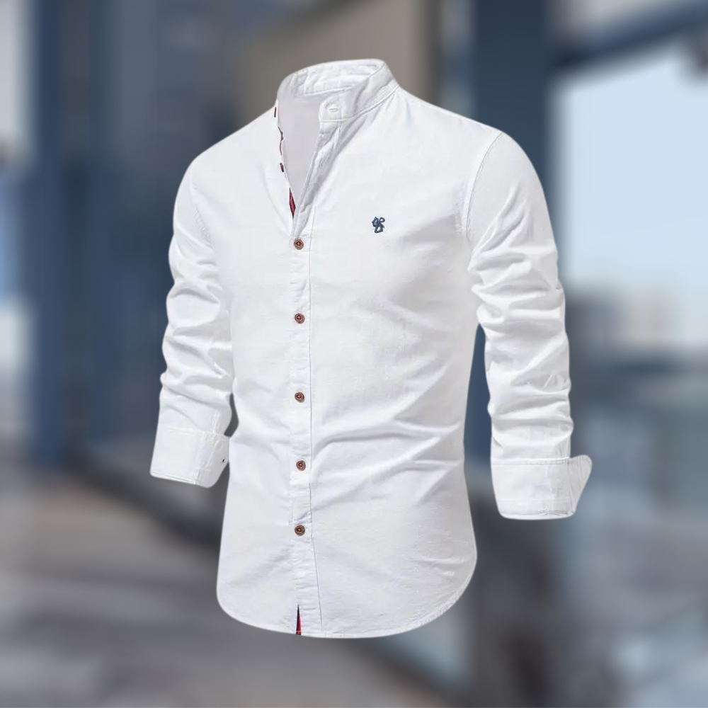 Moderne Langærmet Polo T-shirt til Mænd