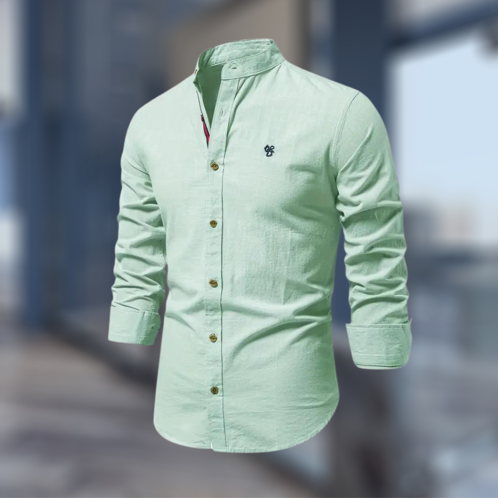 Moderne Langærmet Polo T-shirt til Mænd