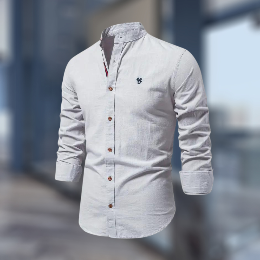 Moderne Langærmet Polo T-shirt til Mænd