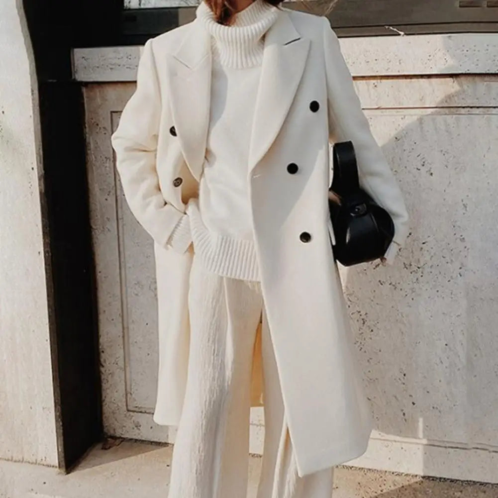 Liva | Elegant Trenchcoat med Reverskrave