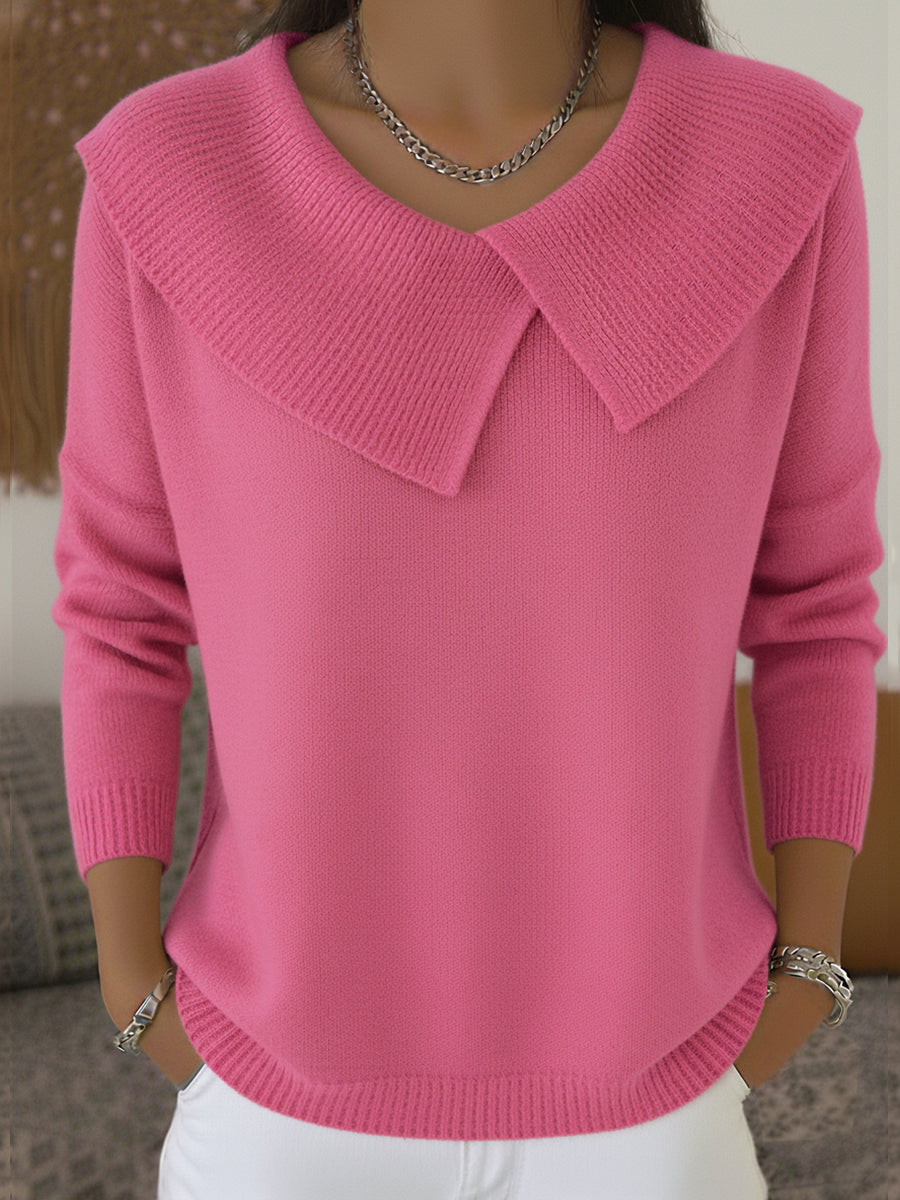 Lise™ | Varm Strikbluse