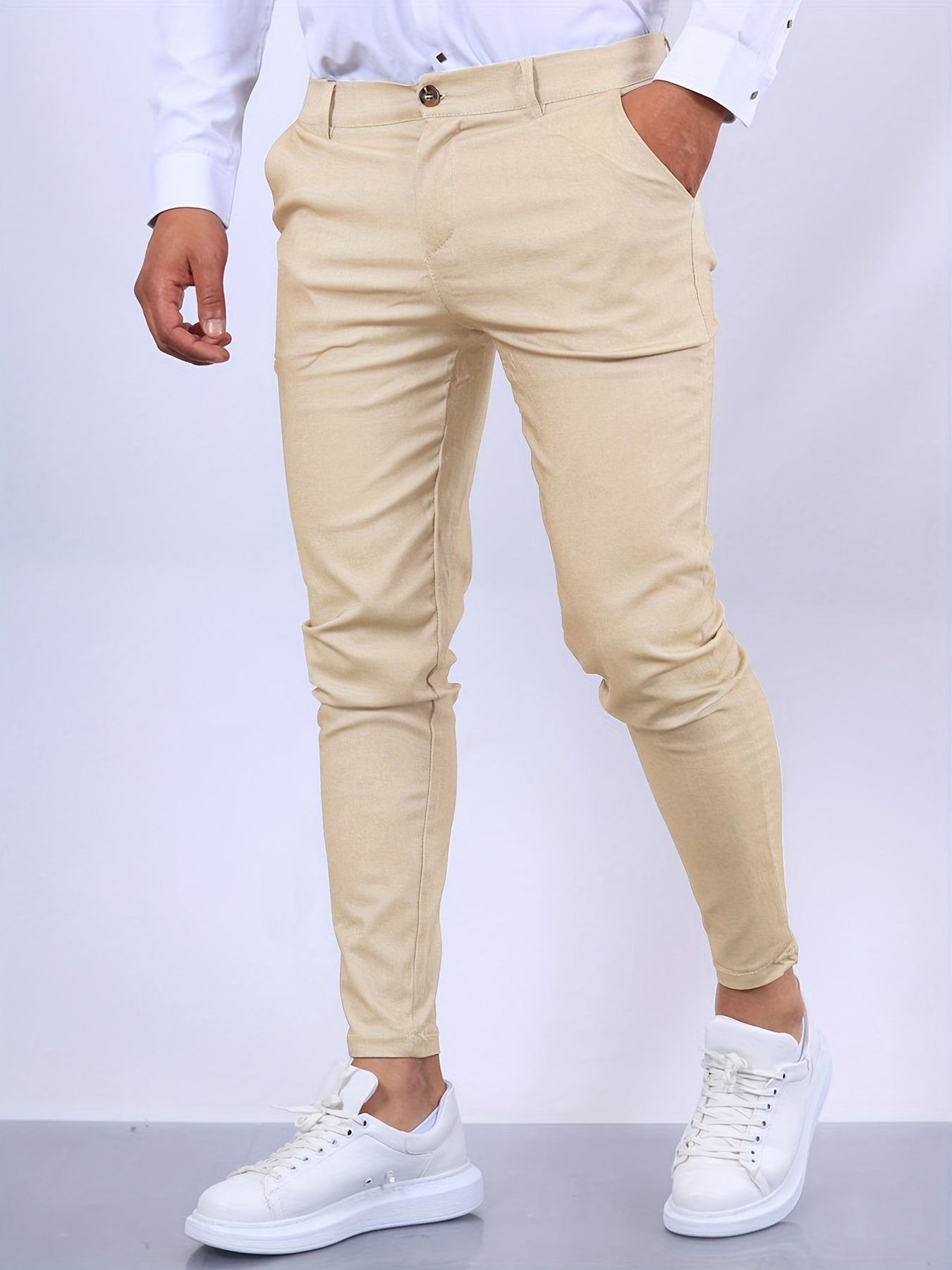 Elegante Herrebukser Slim Fit med Moderne Design