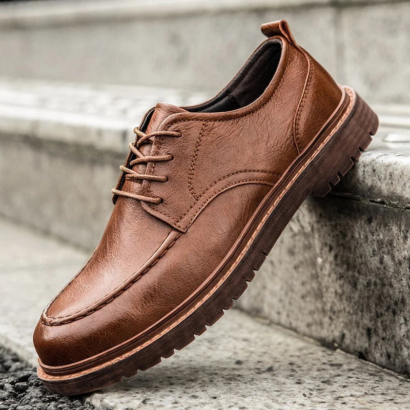 Formelle lædersko med elegant design