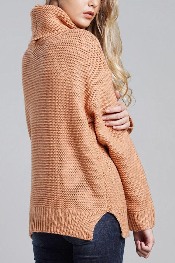 Astrid | Varm Vinter Rullekrave Sweater til Kvinder