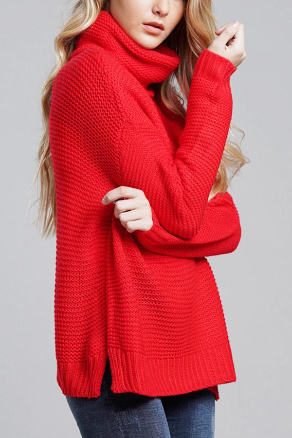 Astrid | Varm Vinter Rullekrave Sweater til Kvinder