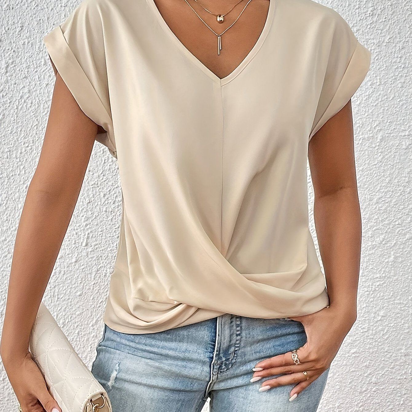 Amalie™ | Elegant V-hals top