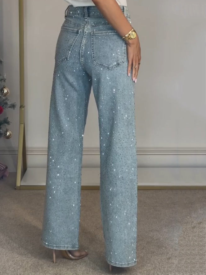 Freja – Stilfulde glimmerjeans