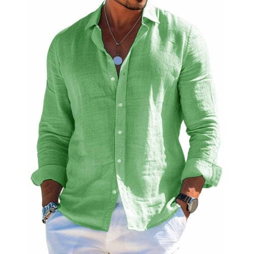 Andreas™ | Elegant hørskjorte