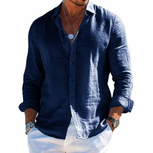 Andreas™ | Elegant hørskjorte