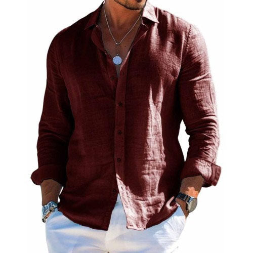 Andreas™ | Elegant hørskjorte