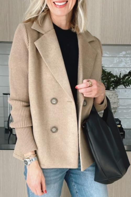 Hedvig | Elegant Strikærme Blazer