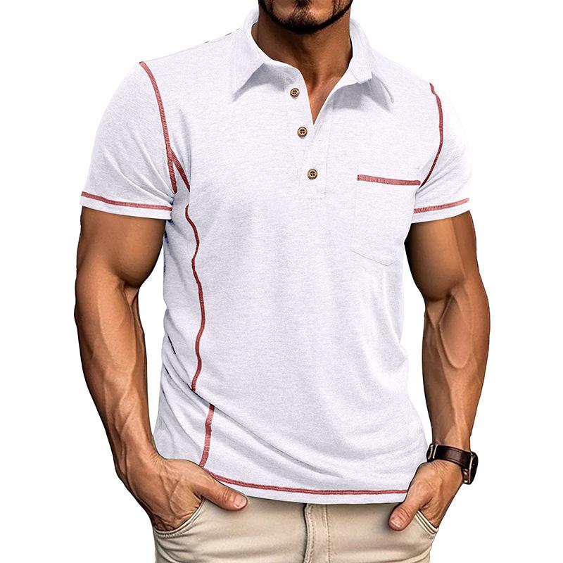 Victor | Herre Slim Fit Kortærmet Polo Skjorte