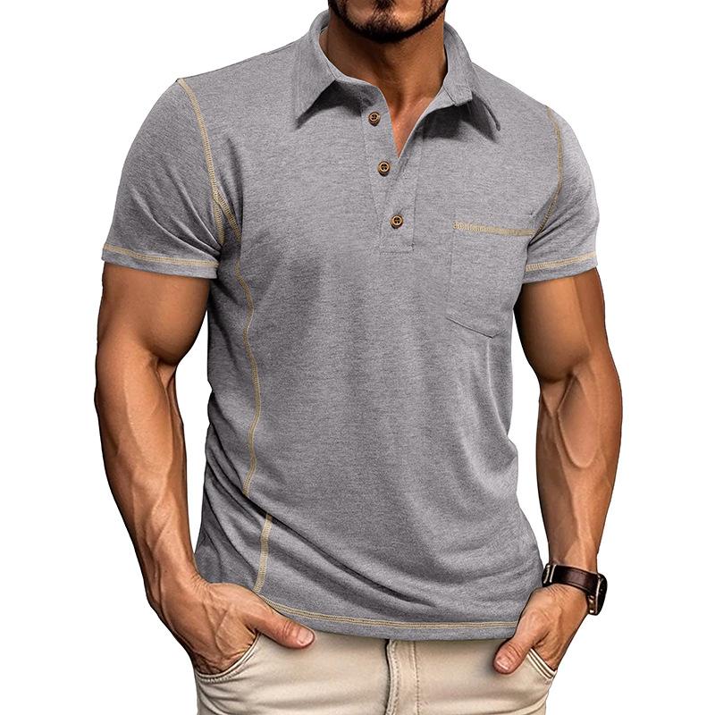 Victor | Herre Slim Fit Kortærmet Polo Skjorte