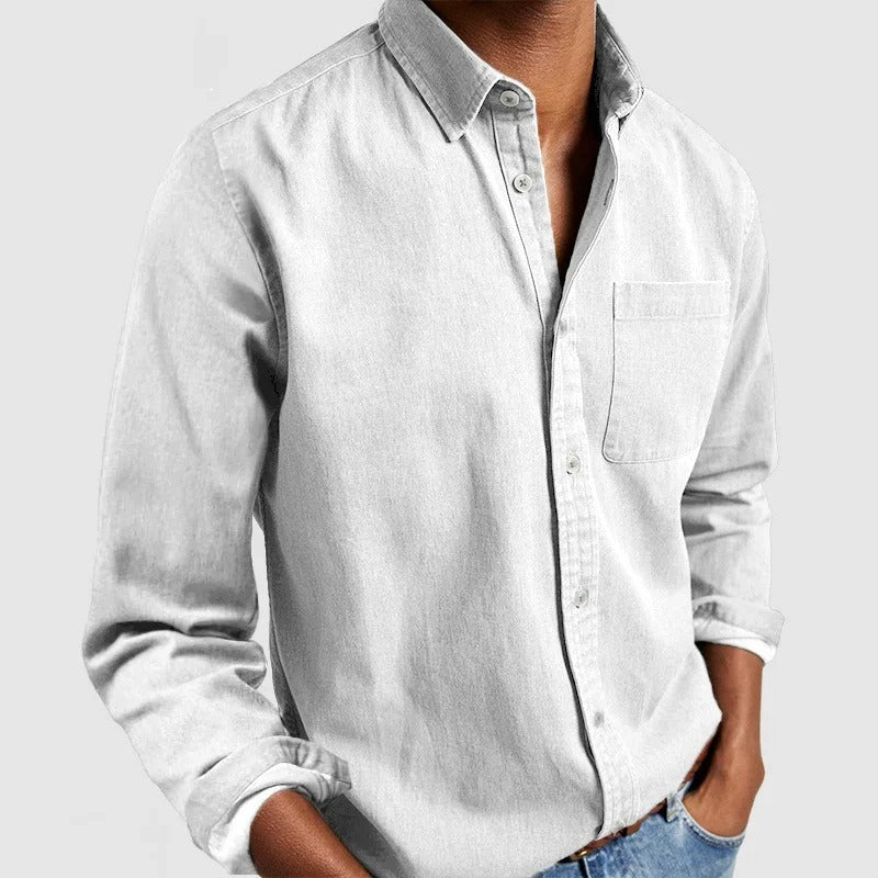 Fynn | Casual Skjorte med Let Komfort