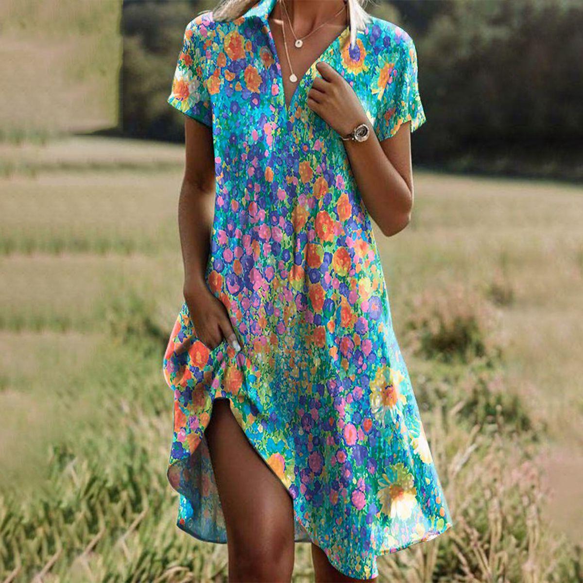 Sienna | Boho Chic Sommerkjole til Kvinder