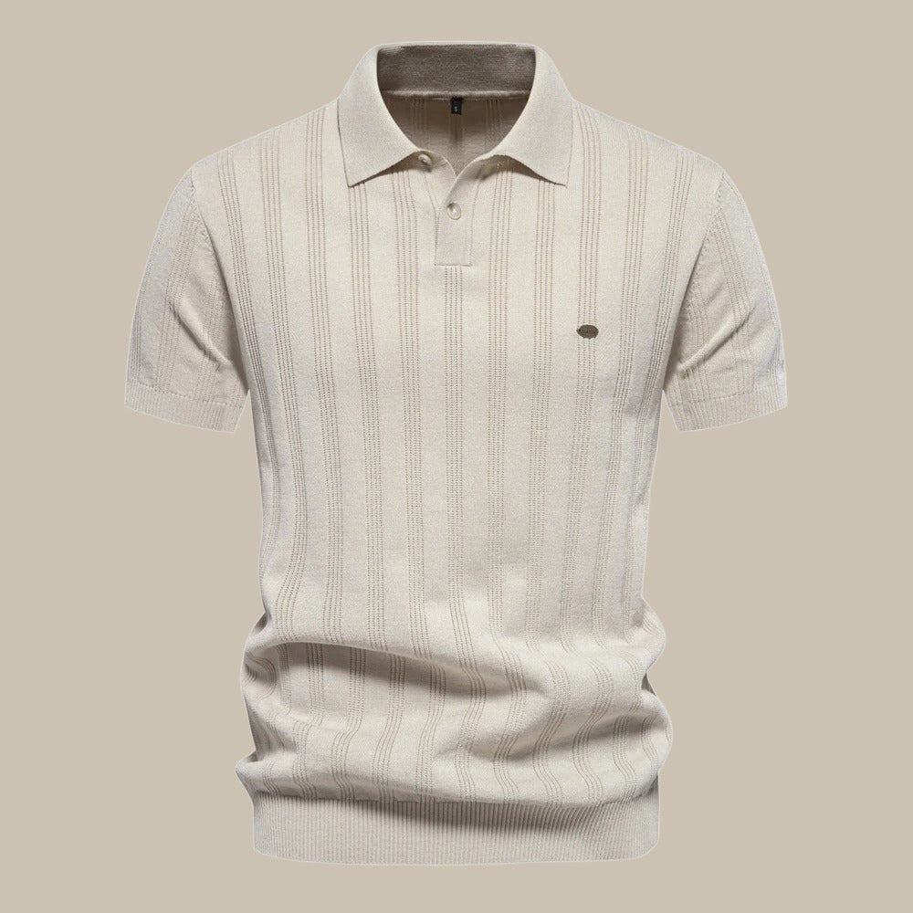 Merino Polo med Kort Ærme