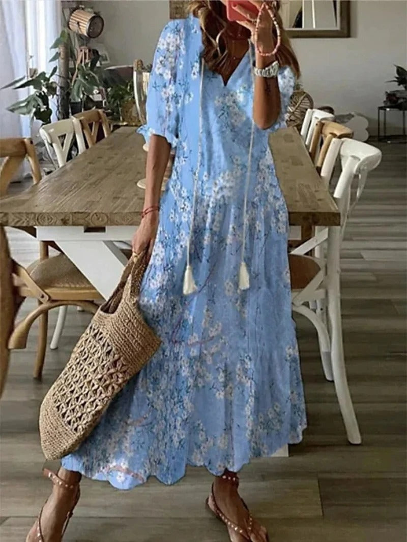 Selma | Elegant Kjole med Feminine Detaljer
