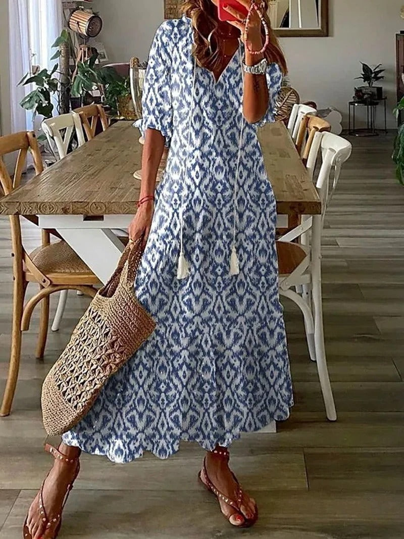 Selma | Elegant Kjole med Feminine Detaljer