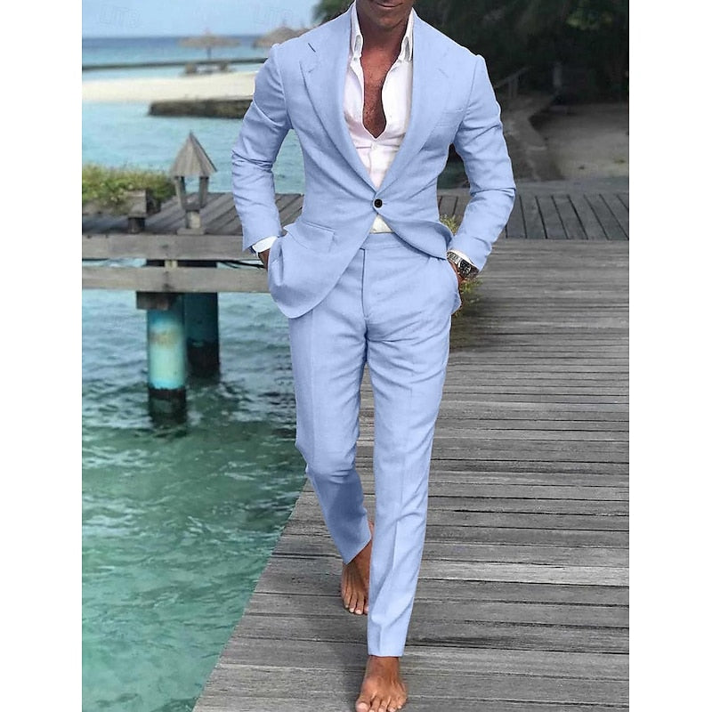 Herresæt med Blazer og Bukser